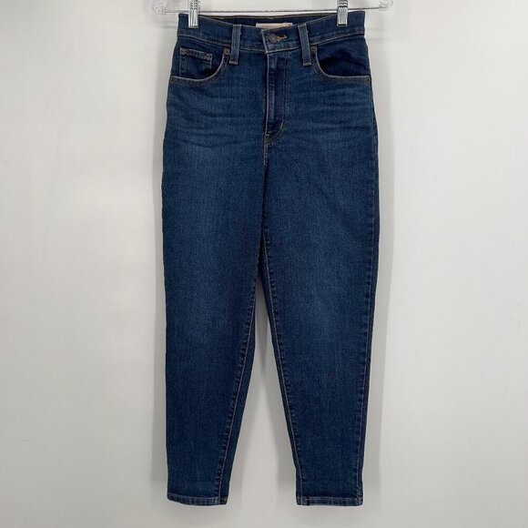 Levi's High Waisted Mom Jeans Size 25 - Picture 1 of 12